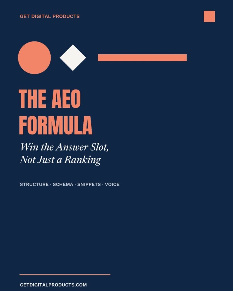 The AEO Formula