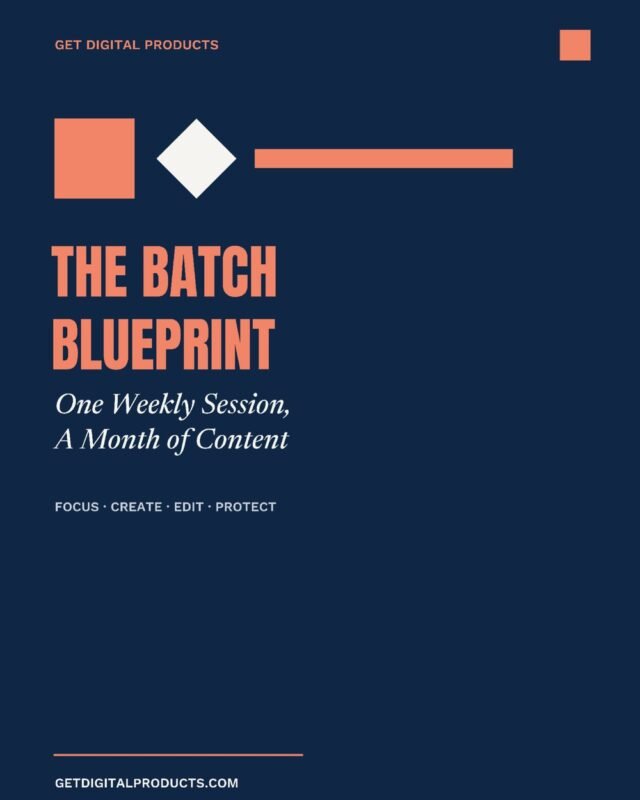 The Batch Blueprint