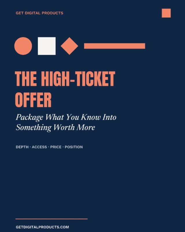 The High-Ticket Offer