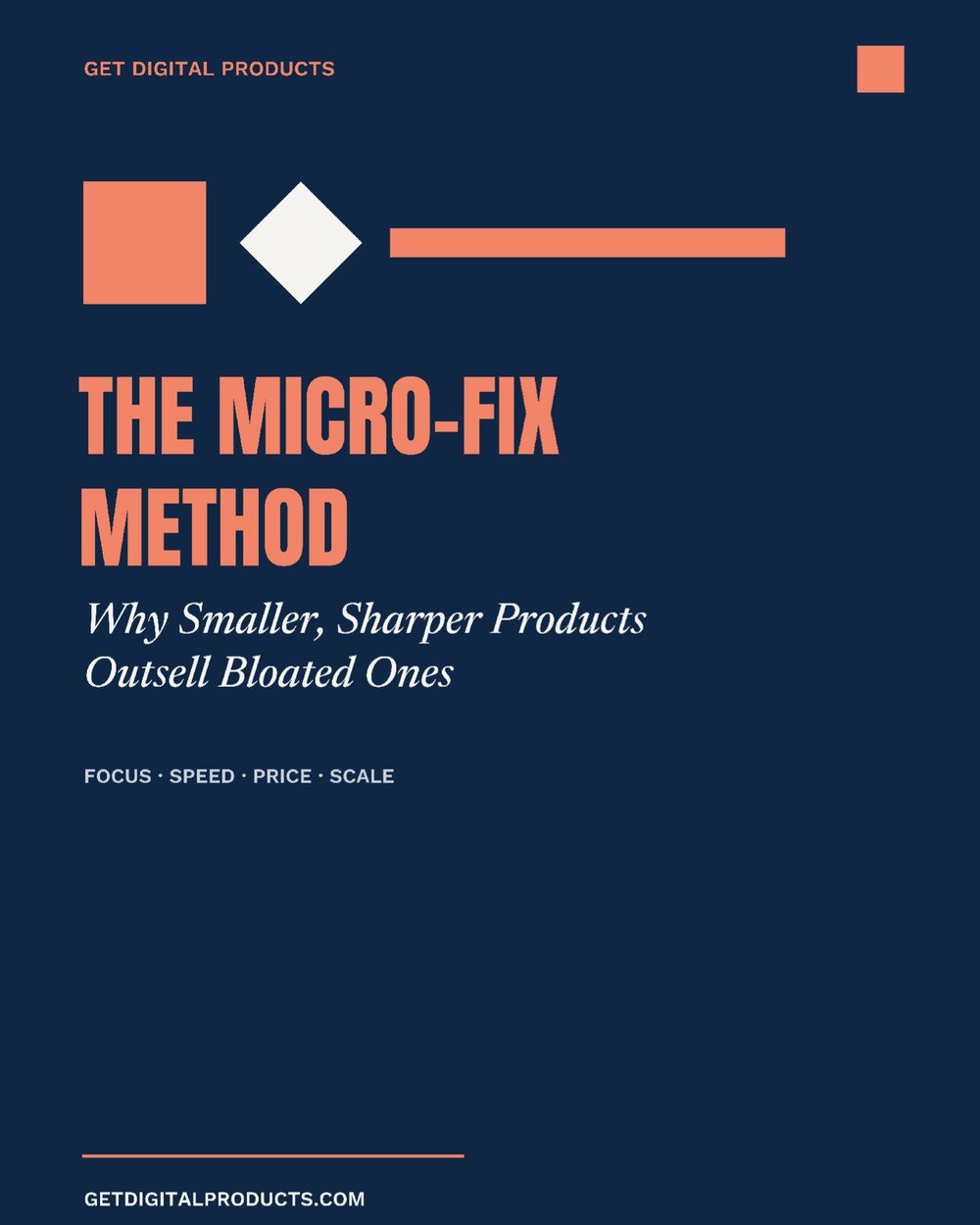 The Micro-Fix Method cover